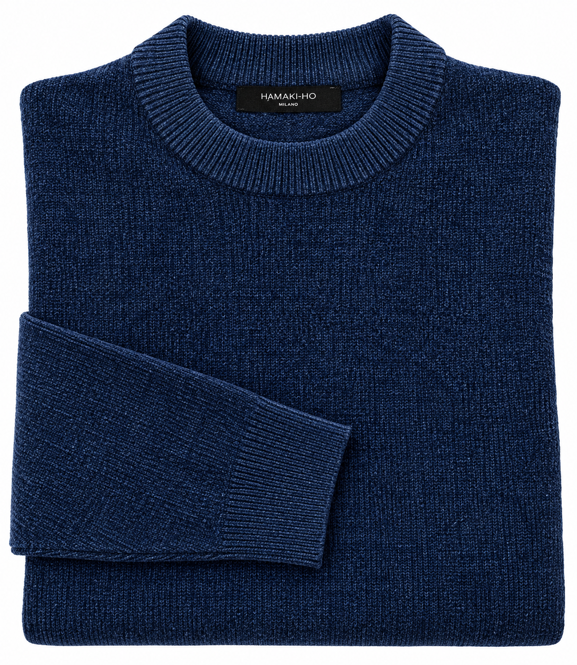 NEW - Maglia Invernale Ciniglia - HAMAKI-HO - BLU