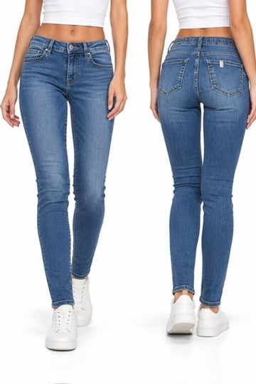 SOLO TG. 26 - JEANS LIUJO con Scritte Brillantili LIUJO - Bottom UP UF2013D4391