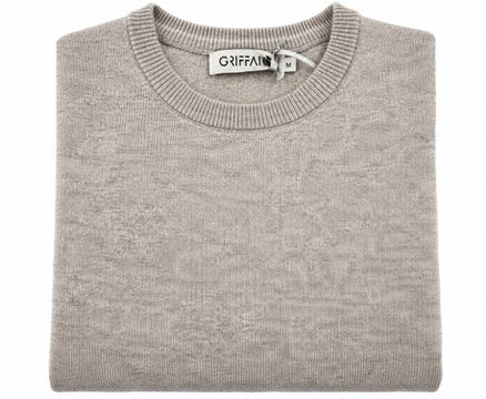 Maglia Invernale 100% LANA SENZA CUCITURE - GRIFFAI - Col. BEIGE