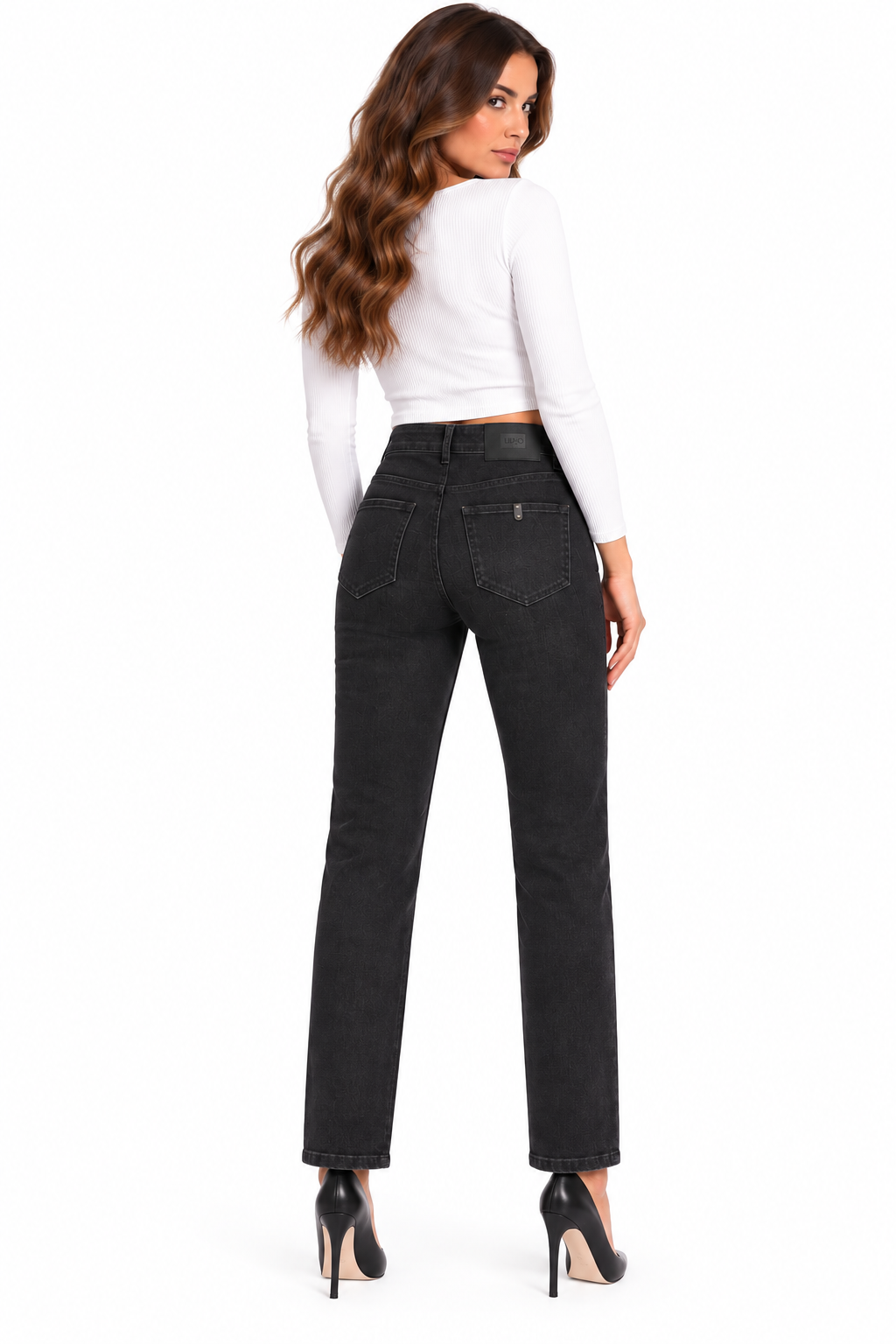 LiuJo - Jeans Authentic Straight - UF6063 DS081 Antracite - NOVITà