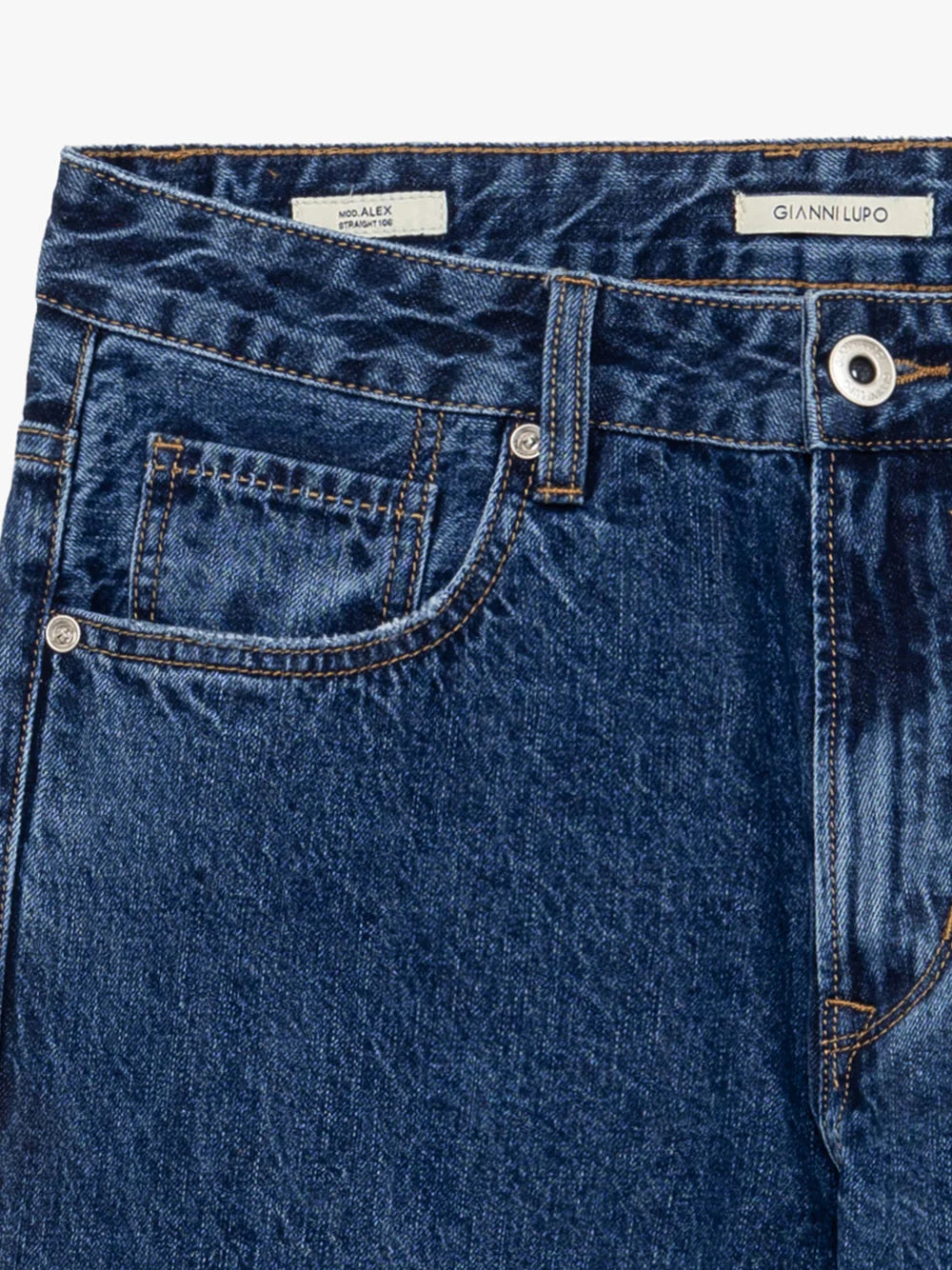 Jeans Uomo - Regular Fit Largo in gamba - GIANNI LUPO