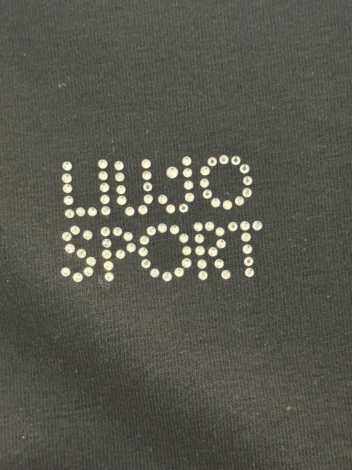 SOLO Tg. XL - LiuJo - T-shirt in cotone con logo LIUJO - TA3141 - Nero