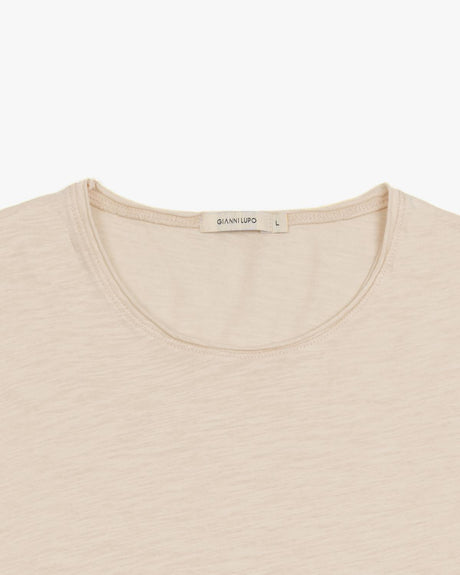 Gianni Lupo - Maglia Girocollo - Col. Beige - GL1053F
