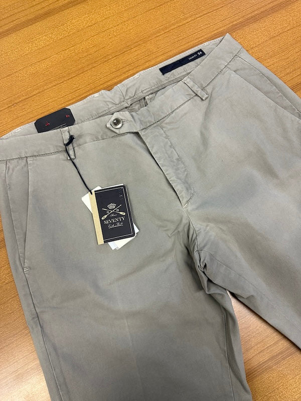 SOLO TG. 40 (ITA.54) - SEVENTY Pantalone Cotone Invernale