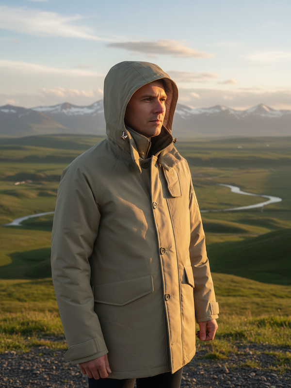 SOLO TG. S,M,L - HENRI LLOYD - Giubbotto Uomo INVERNALE con Cappuccio -15 gradi