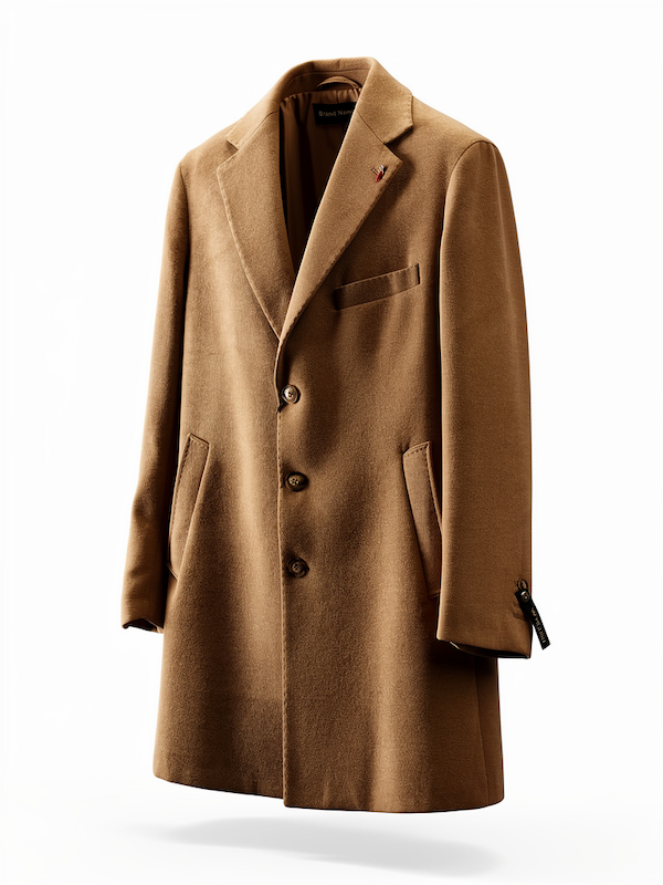 SOLO TG. 52,54,56 - Cappotto Uomo Mulish Italia , Modello Slim - Colore Cammello