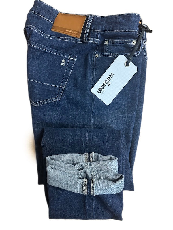 Uniform Jeans-Uomo - Ibanez - Made in Italy - Slim Fit