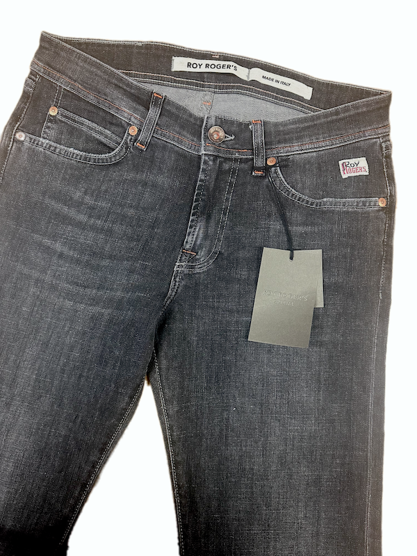Roy Roger's - Jeans 517 Special Man Abyss - Limited Edition Antracite NUOVA COLLEZIONE