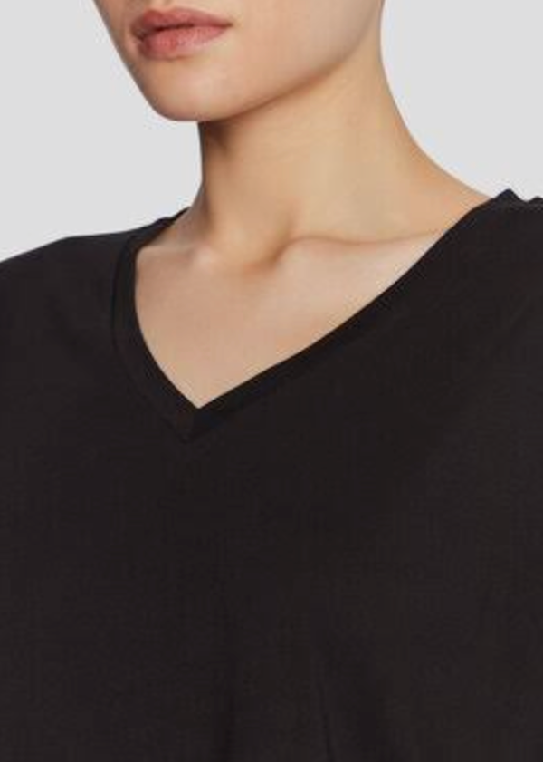 Liujo T-Shirt - Wa3364 Js923 - T-shirt ecosostenibile con logo sulla manica