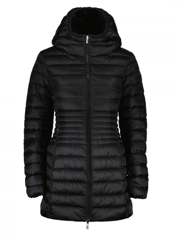 Ciesse Piumini - KALIE Piumino Lungo REVERSIBILE - Nero e Nero Lucido NEW