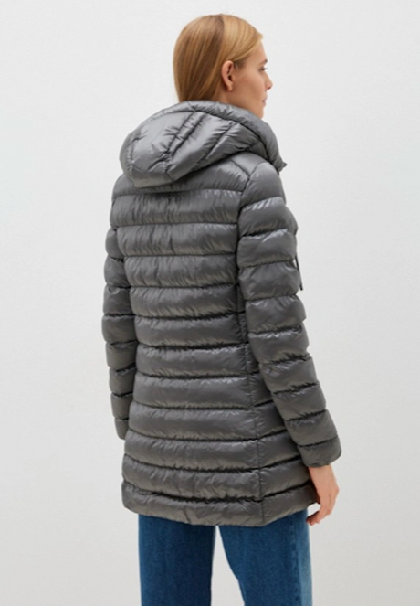 Giubbotto con Cappuccio INVICTA Donna Art. 4432598 D - Col. Argento