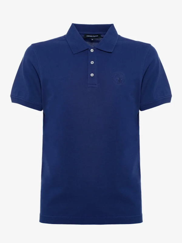Ciesse Piumini - Polo Cotone con Logo - Blu