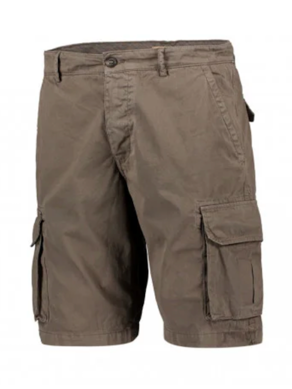 SOLO TG. 44 e 46 - 40Weft - Bermuda Uomo - Mod. Nick Tasconato - Col. Tortora Scuro