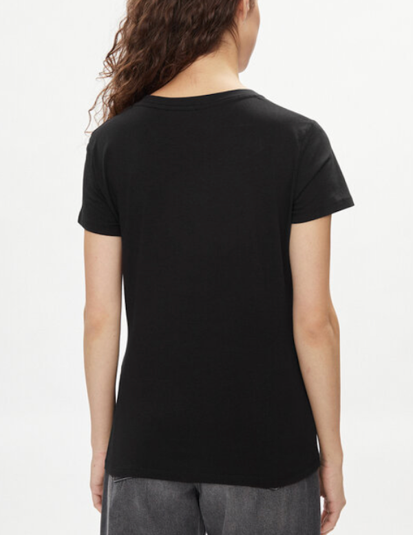 SOLO TG. XS-L , Liujo T-Shirt - Ta4203 Js003 - T-shirt Scollo a V