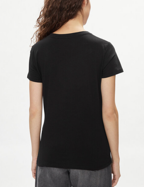 SOLO TG. XS-L , Liujo T-Shirt - Ta4203 Js003 - T-shirt Scollo a V