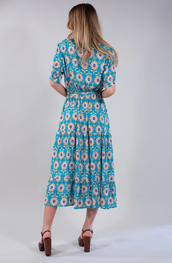 Abito Kimono - Vestibilità Lungo 100% Cotone - Orientale
