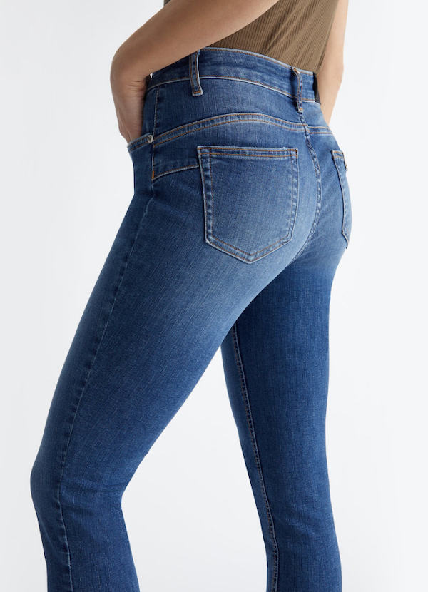 SOLO TG 25 e 33 - LiuJo Jeans Zampetta - UF4040 D4811 - Vita Alta Princess
