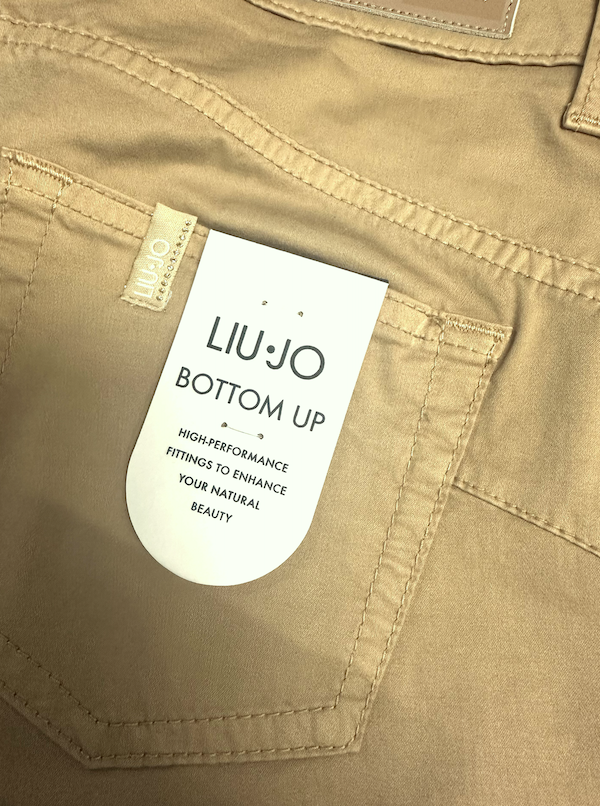 SOLO 25,26,27,30,31,32 Liujo Jeans - Wa3231 t4810 - Bottom Up Monroe - Vita Regolare - Tortora