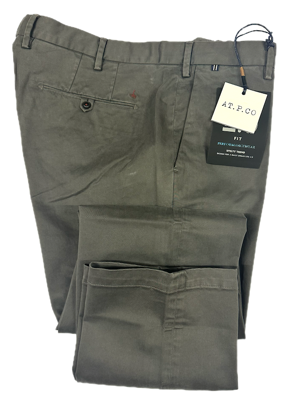 SOLO TG 58 - AT.P.CO Pantalone - Slim Fit INVERNALE