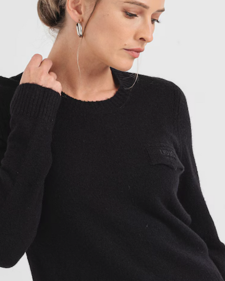 SOLO TG. XL - LiuJo - art: WF4575 - Maglioncino Donna LIU JO Con Taschino