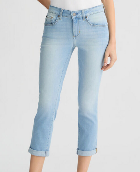 LiuJo Jeans UA5159 DS800 - Vita Regolare Monroe con Logo LJ - New