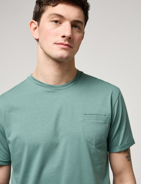 Gianni Lupo - Maglia Girocollo + Taschino - Col. Verde