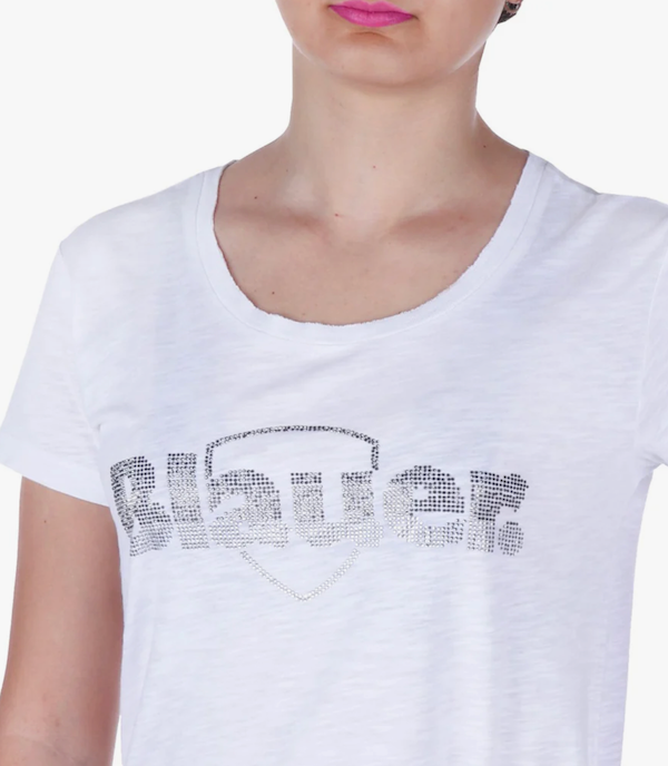 SOLO TG. S e M - BLAUER T-shirt con stampa - BLDH02260 - Bianca con Logo
