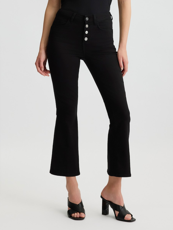 SOLO TG.25, 26, 27,28, 30,31, 32 LiuJo - Jeans Botton Up Princess Vita Alta - UA5040/UA4040 Nero Antracite