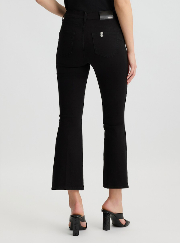 SOLO TG.25, 26, 27,28, 30,31, 32 LiuJo - Jeans Botton Up Princess Vita Alta - UA5040/UA4040 Nero Antracite