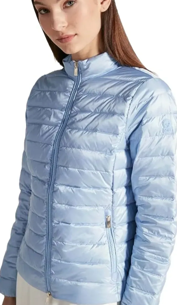 SOLO TG.48 - Piumino Leggero Donna Senza Cappuccio Pola Long 245CFWJ22563 N1C10D