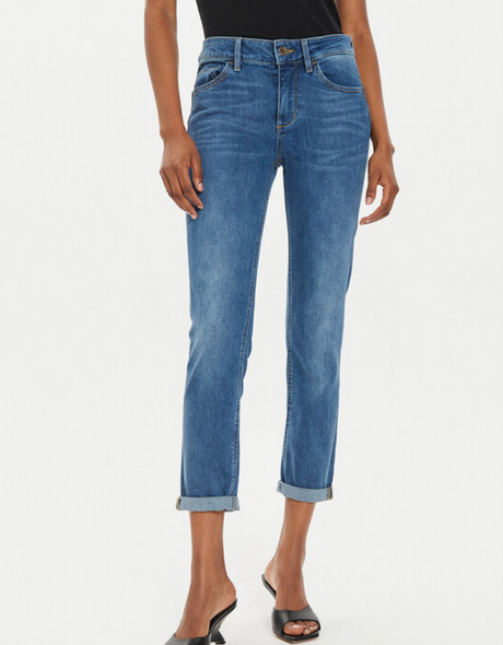 SOLO TG. 26 LiuJo Jeans UF4006D4932 - Vita Regolare con Ricamo