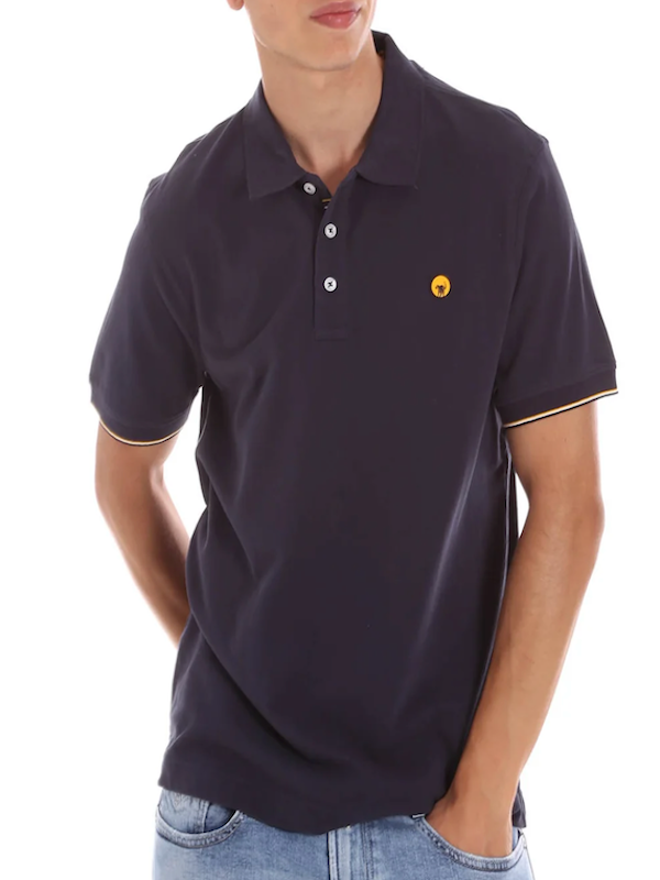 Ciesse Piumini - Polo Cotone con Logo - 215COMT21424 - Blue