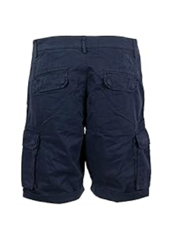 SOLO TG.44, 46, 54 - 40Weft - Bermuda Uomo - Mod. NICK TASCONATO - Col. Blu