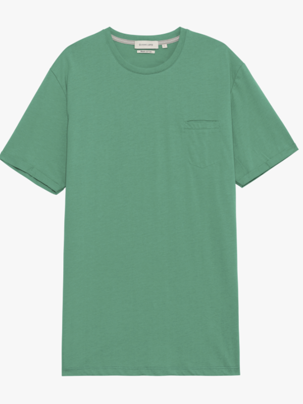 Gianni Lupo - Maglia Girocollo - Col. Verde con taschino