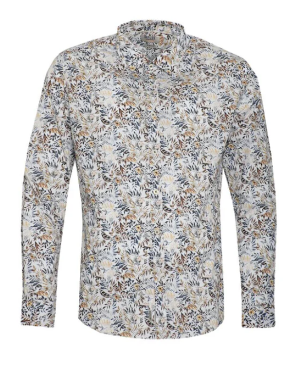 SOLO TG- M e XL - IMPURE - Camicia Leggera Fantasia Fiori - SHL4357 col. 130