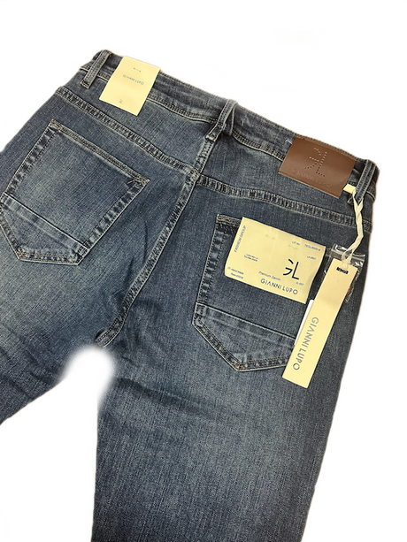 Jeans Uomo - Regular Slim Fit - GIANNI LUPO