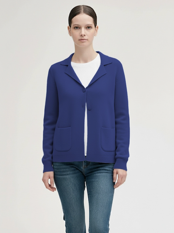 Giacca Due Bottoni Donna Fin.7 - GRIFFAI - Col. Blu