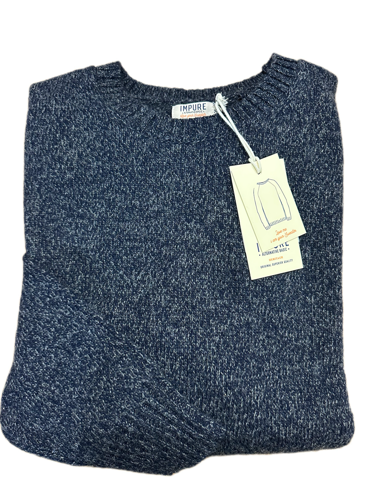 SOLO TG. XXL - Maglia Girocollo - IMPURE Invernale - Melange