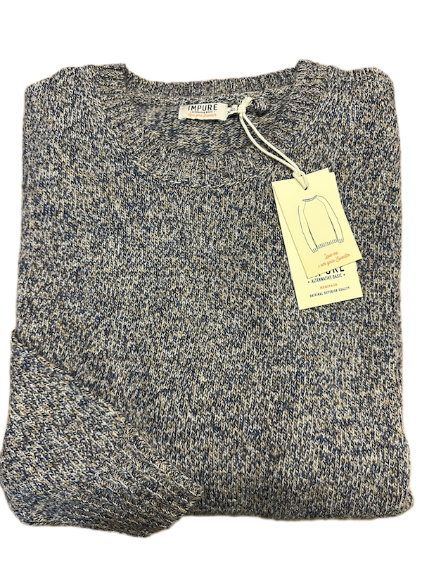 SOLO TG. S e XXL - Maglia Girocollo - IMPURE Invernale - Melange