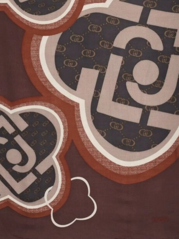 NEW - LiuJo Stola Stampata - 2F5082T0300 - COL. Nero