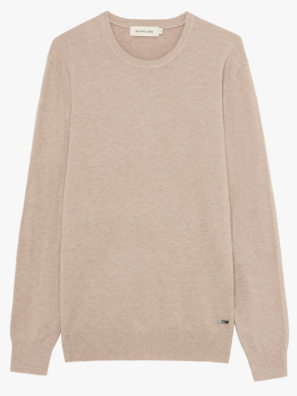 Maglia Girocollo Soft Touch - GIANNI LUPO - Col. Camello GL33398