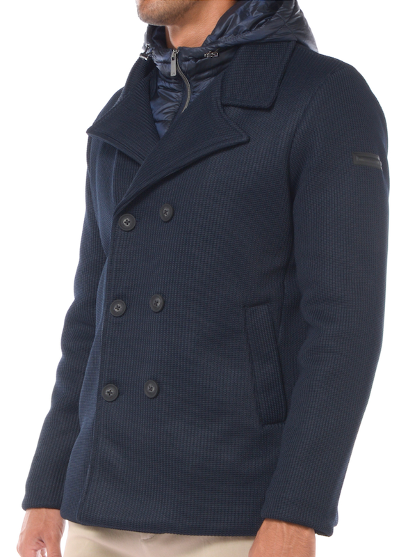 UNITY - Giacca Caban Gravity Tricotech con Pettorina Removibile - Blu