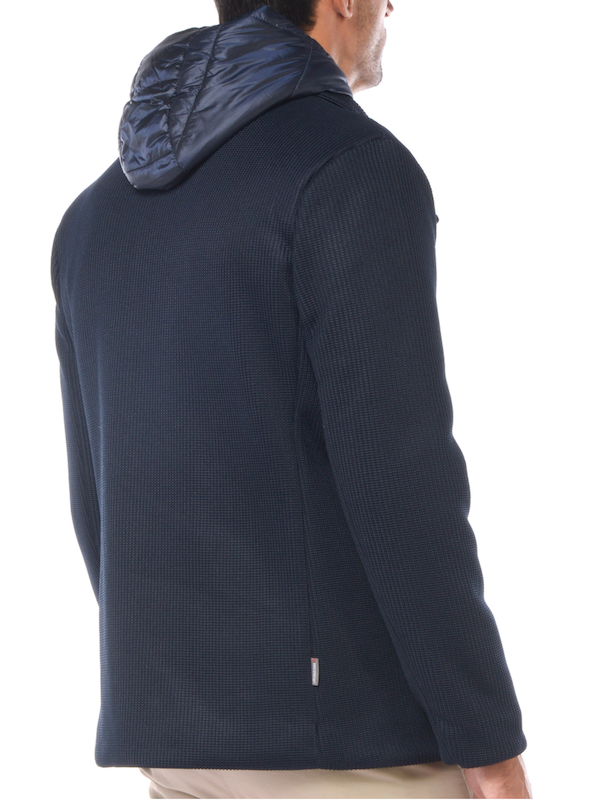 UNITY - Giacca Caban Gravity Tricotech con Pettorina Removibile - Blu