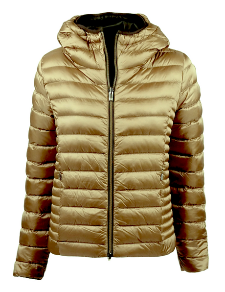 Ciesse Piumini - LINDA Piumino REVERSIBILE - BLU / VERDONE Lucido