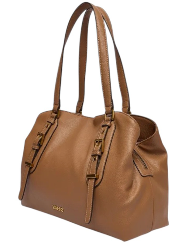 LiuJo Borsa M Satchel - Mod. AF5045 e0058 - Col. Suede