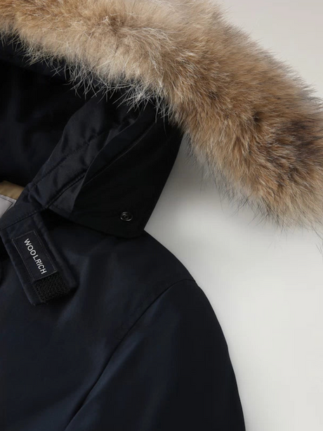 SOLO TG. XXL - WOOLRICH Arctic Anorak Parka in Ramar Cloth Woolrich - Colore BLU