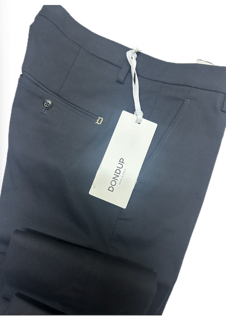 SOLO TG. 31 - DonDup Pantalone Uomo - UP235 - Mod. Gaubert - Blu Scuro