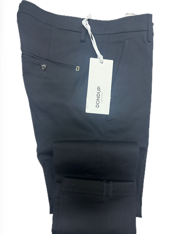 SOLO TG. 31 - DonDup Pantalone Uomo - UP235 - Mod. Gaubert - Blu Scuro