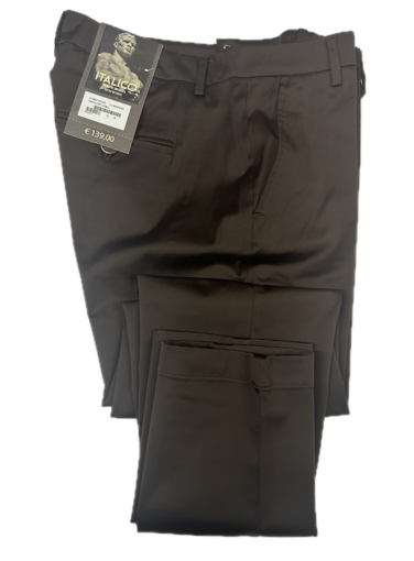 Pantalone da Uomo Elegante e Sportivo - ITALICO - Col. Marrone SLIM FIT