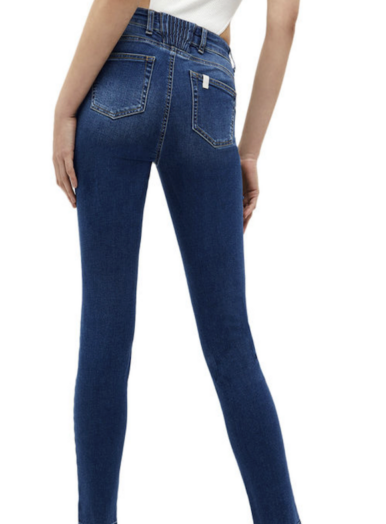SOLO TG. 30 - LiuJo Jeans UA5073 DS015 - Vita Regolare con Elastico -